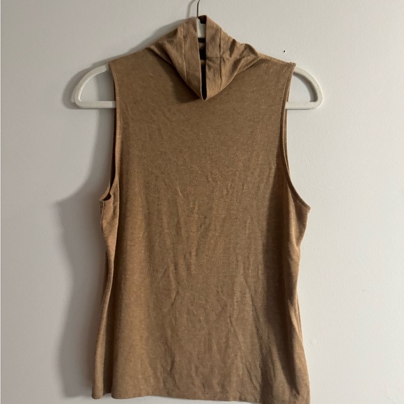 Vince Sleeveless Brown Tank Top - Picture 1 of 3